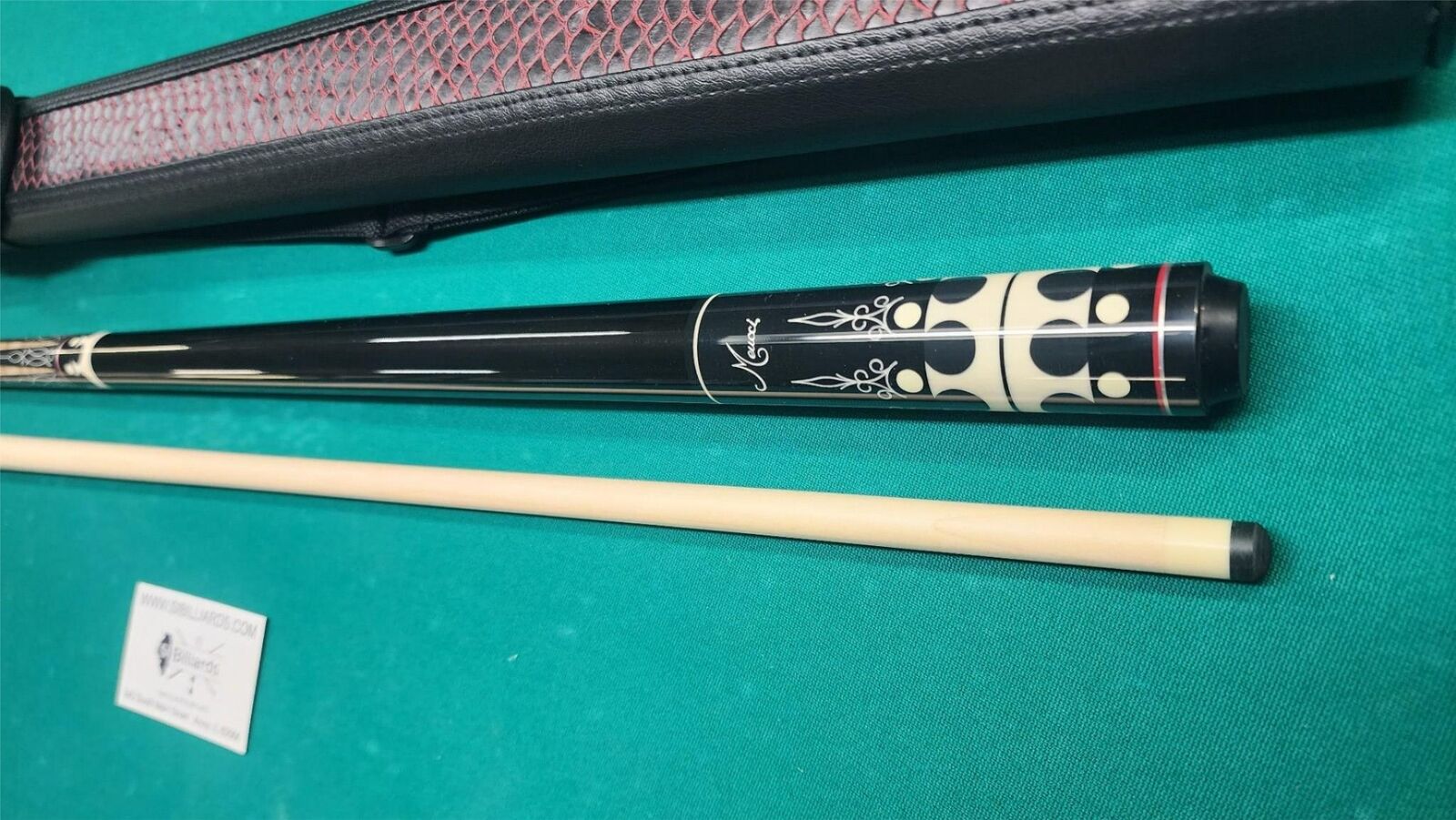 Meucci 21st Century 1 Pool Cue 19oz w/ 12.5mm Pro Shaft! Free Hard Case!