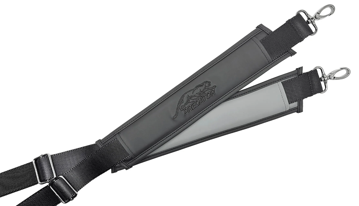 New Predator Roadline Gray/Black Soft Cue Case -Double Straps- Free US Shipping