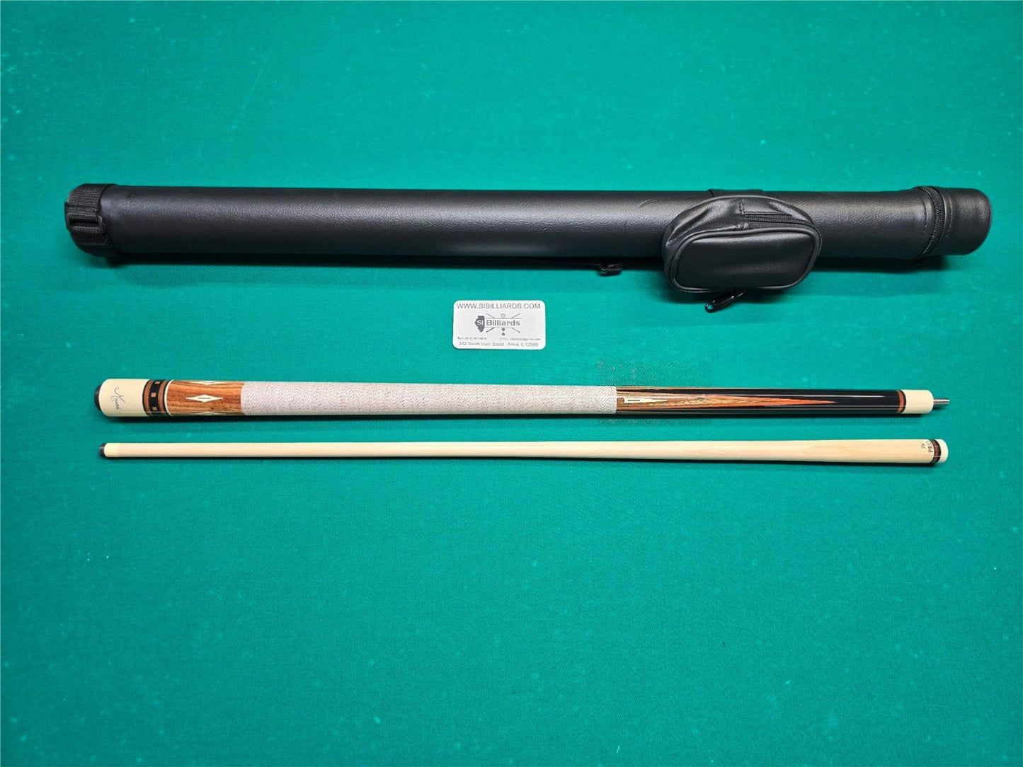Meucci Brick & Mortar 3 Pool Cue 19oz + 12.5mm Pro Shaft + Free Case
