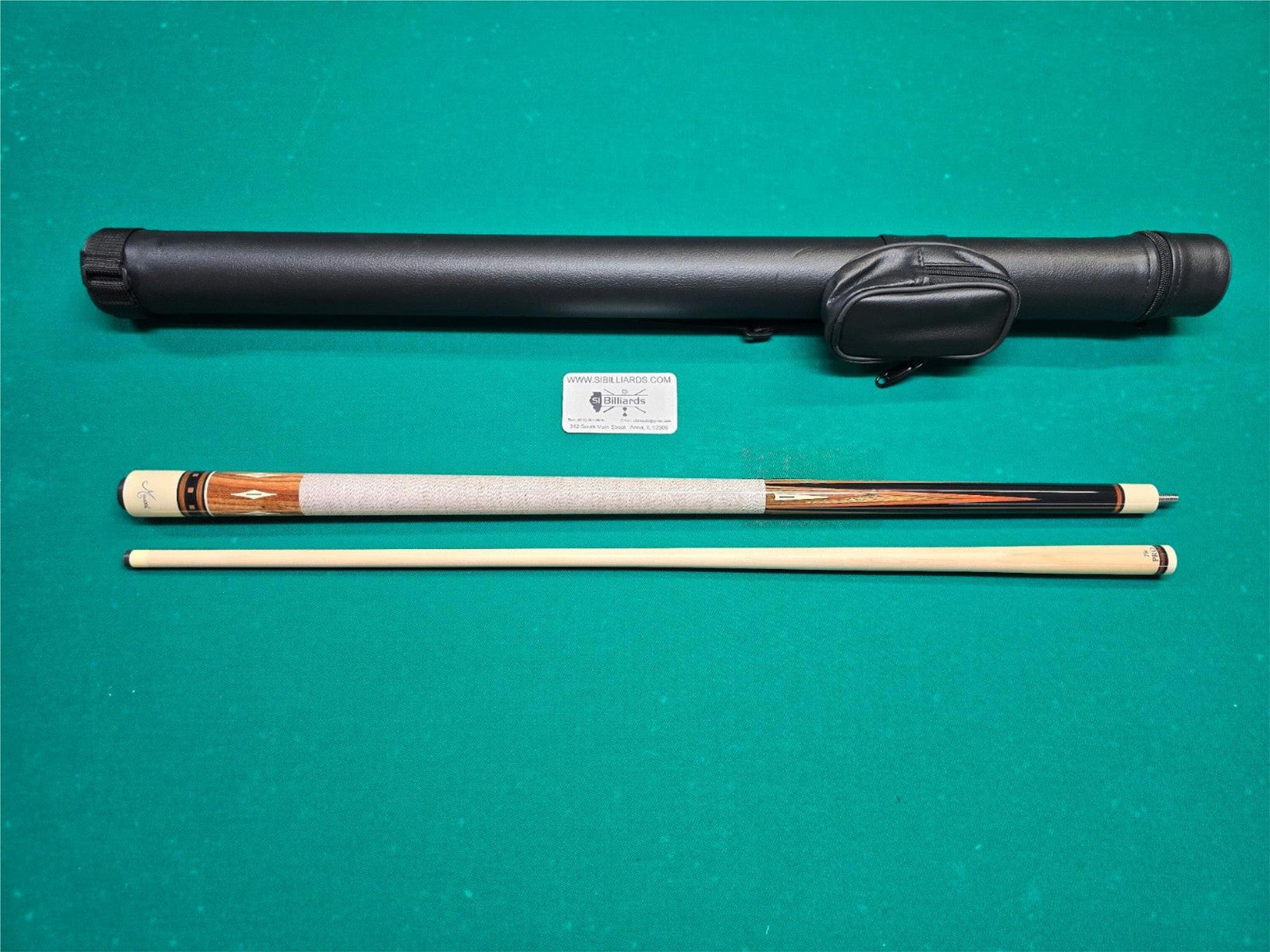 Meucci Brick & Mortar 3 Pool Cue 19oz + 12.5mm Pro Shaft + Free Case