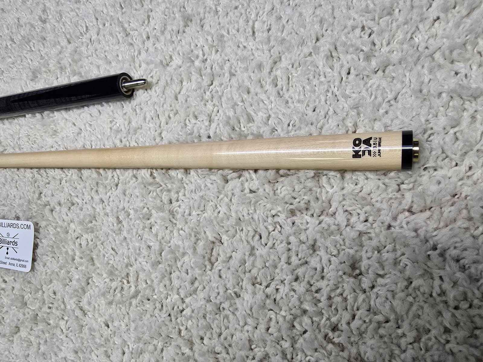 Koda KDJPGY Jump Cue 13.5mm - Reverse Sneaky Pete Grey  New!!
