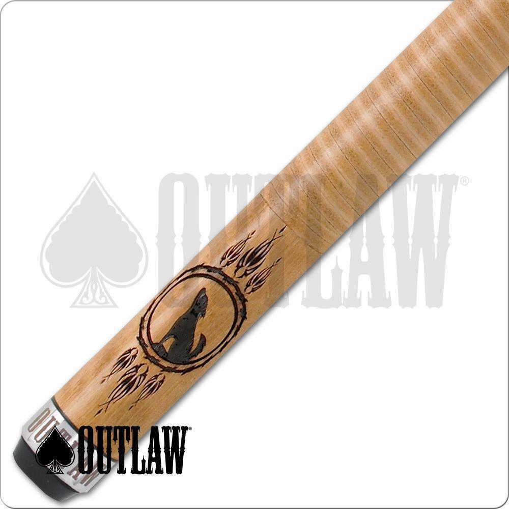 Outlaw OL13 Pool Cue Flames and Tribal Style 19oz Free Shipping!