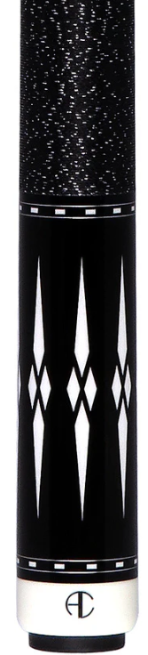 Ariel Carmeli by Viking Diamond Series Silver Diamond Pool Cue with Vikore Shaft