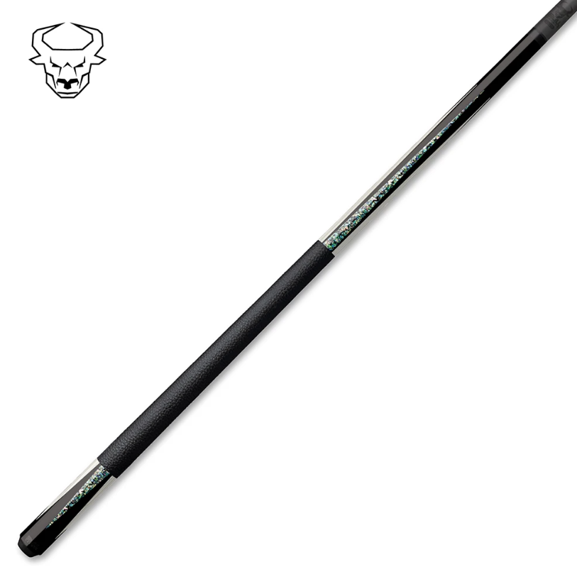 Bull Carbon BCL21 Abalone Inlays Pool Cue  - Carbon Fiber Shaft – Uni‑Loc