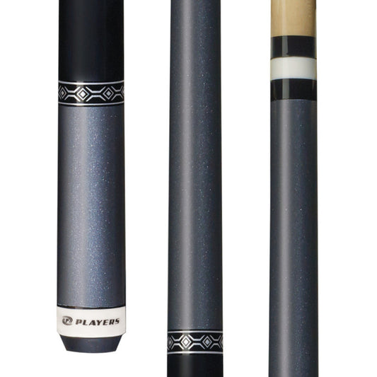 Players Silver Gloss Wrapless Cue C603