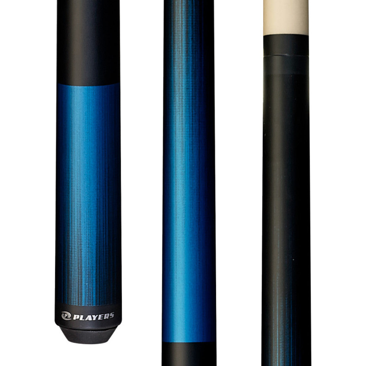 Players Badass Blue Matte Wrapless Cue C702