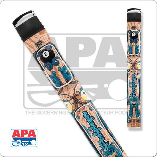 APA APACX22D 2x2 Hard Case Pool Player! Free Shipping!