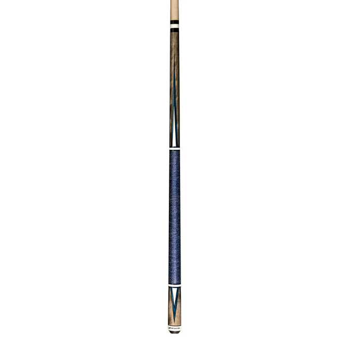 Players 4 Point White Cue With Blue Double Pressed Irish Linen Wrap C-810 New!