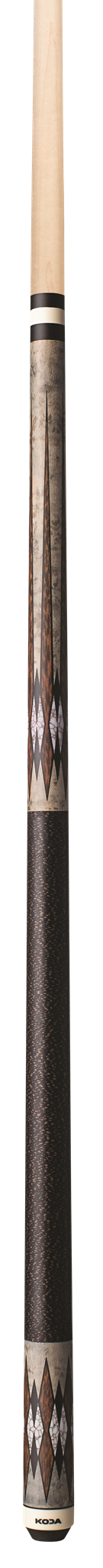 KODA POOL CUE KD52 Smoke w/ Palm Wood & Recon, Matte, Irish Linen & Maple Shaft