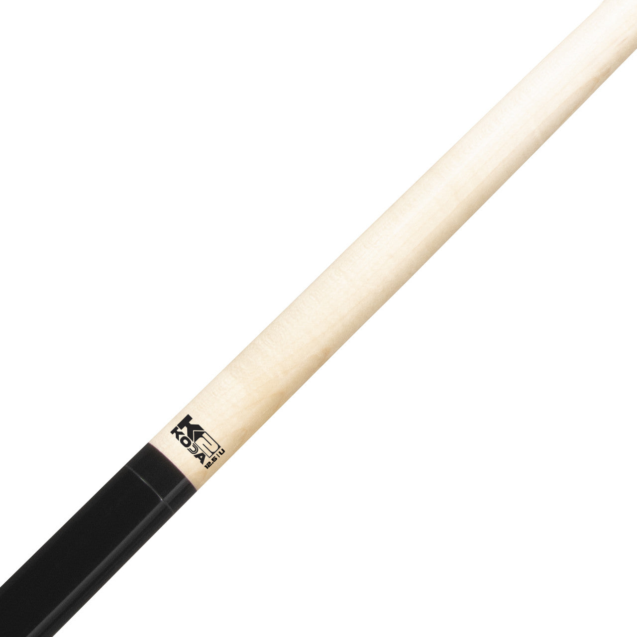 K2 Pool Cue KL115 Gloss Black, Turquoise/Black Diamond W/ K2 LD 12.5MM Shaft!