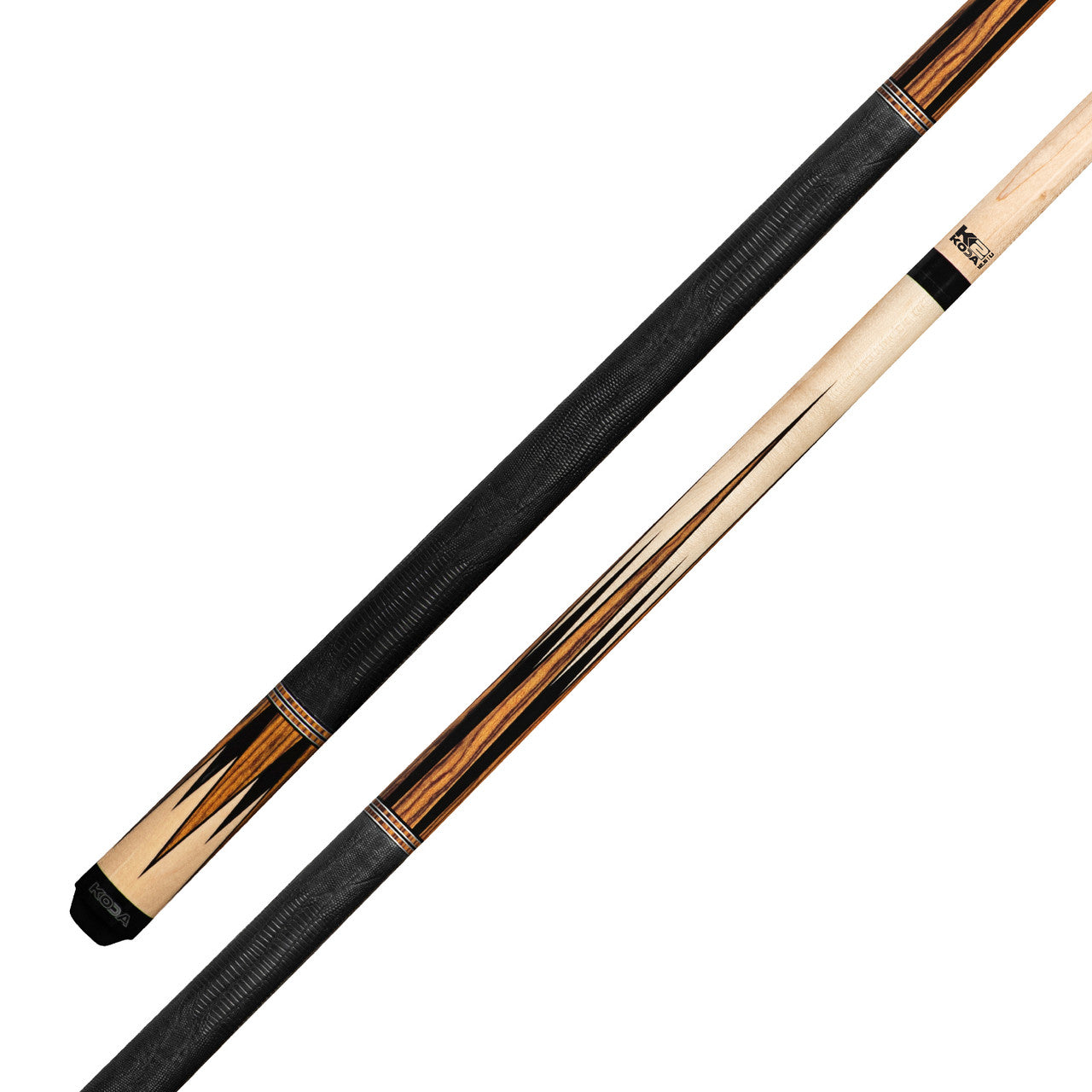 K2 Pool Cue KL194 Gloss Natural, Bocote/Black 8 pt W/ K2 LD 11.75MM Shaft!