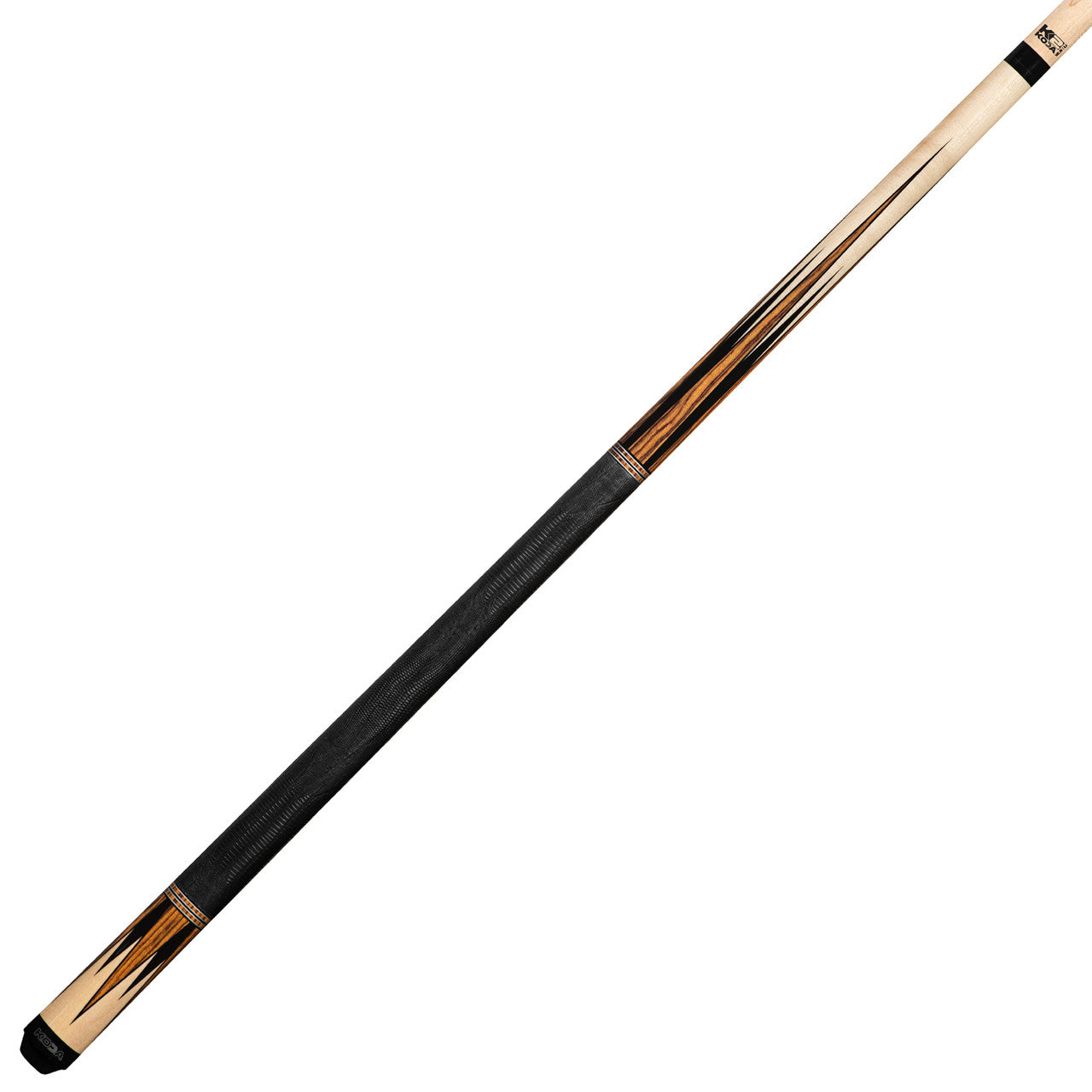 K2 Pool Cue KL194 Gloss Natural, Bocote/Black 8 pt W/ K2 LD 11.75MM Shaft!