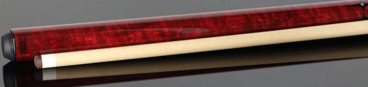 K2 Red Sneaky Pete Radial Pool Cue with 11.75mm Shaft - KLSPRD