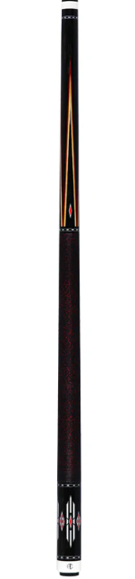 Ariel Carmeli by Viking Diamond Series Red Diamond Pool Cue with Vikore Shaft