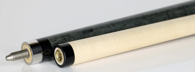 KODA Grey-Stained Maple with Linen Wrap Pool Cue - KD36 19oz, 13mm