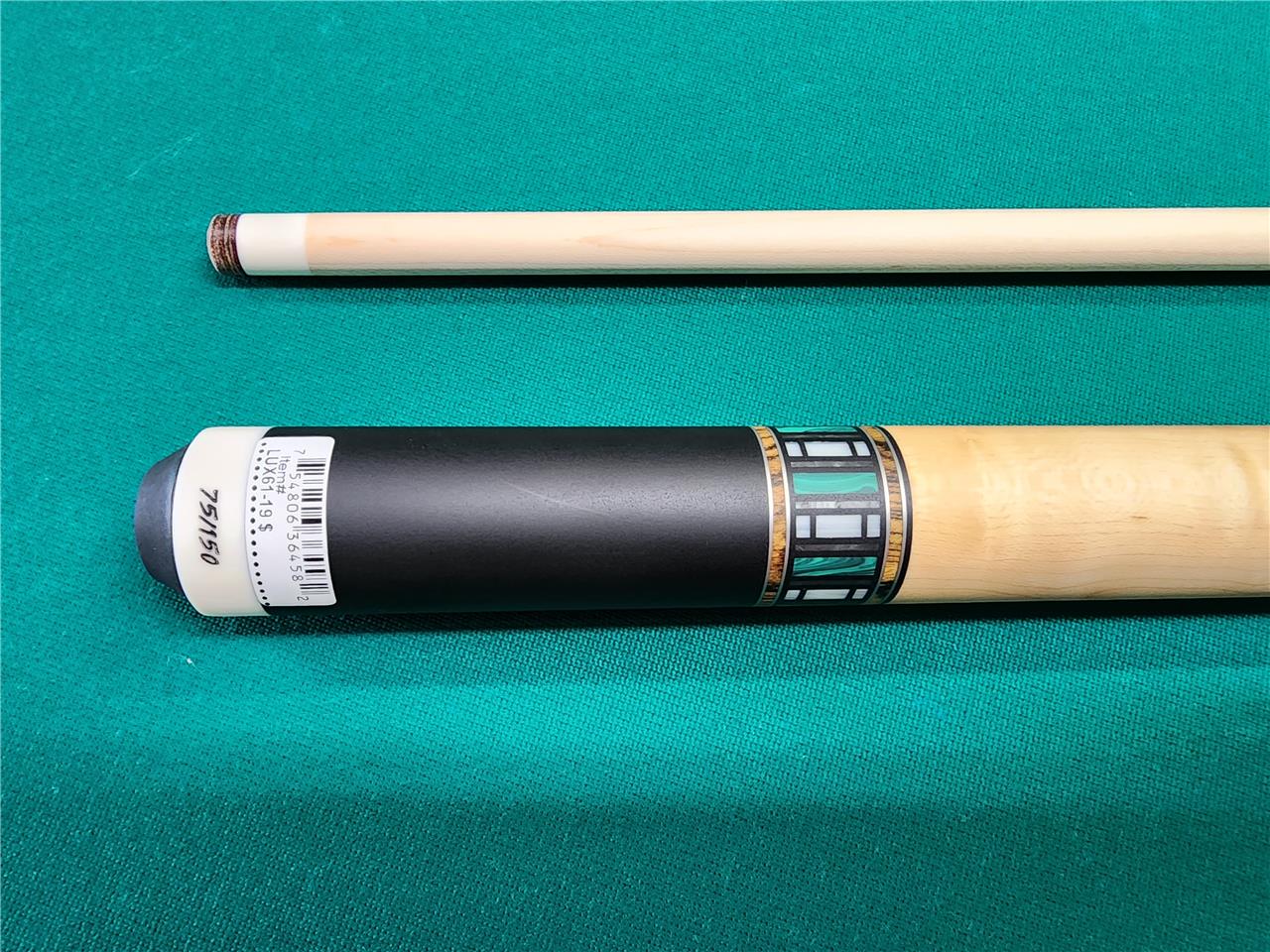 LUCASI LUX 61 CUSTOM CUE UNILOC 11.75MM LTD New, Fast Shipping!