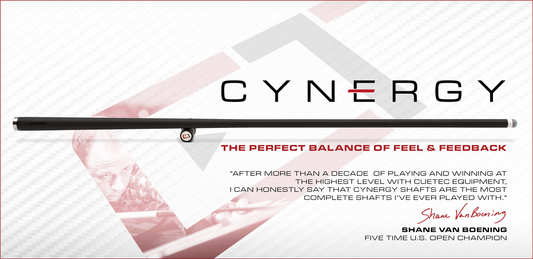 CUETEC CYNERGY 11.8mm  Uniloc Joint 15K CARBON SHAFT! BRAND NEW!