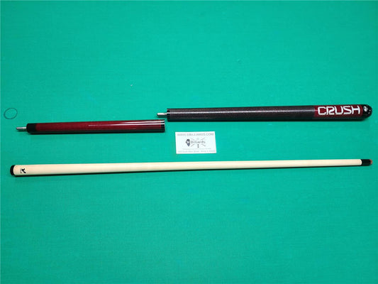 VIKING CRUSH 3-PIECE BREAK / JUMP CUE!! Red!! In Stock!! FREE SHIPPING!!!!