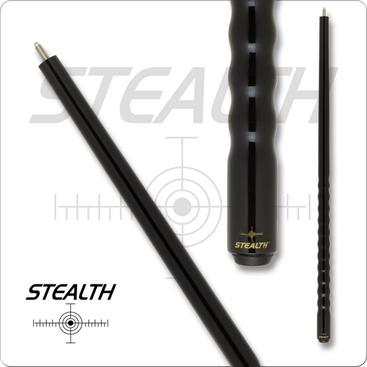 Stealth STHBK01 Black Break Cue 25 oz w/ Black Shaft Pool/Billiards Cue Stick! N