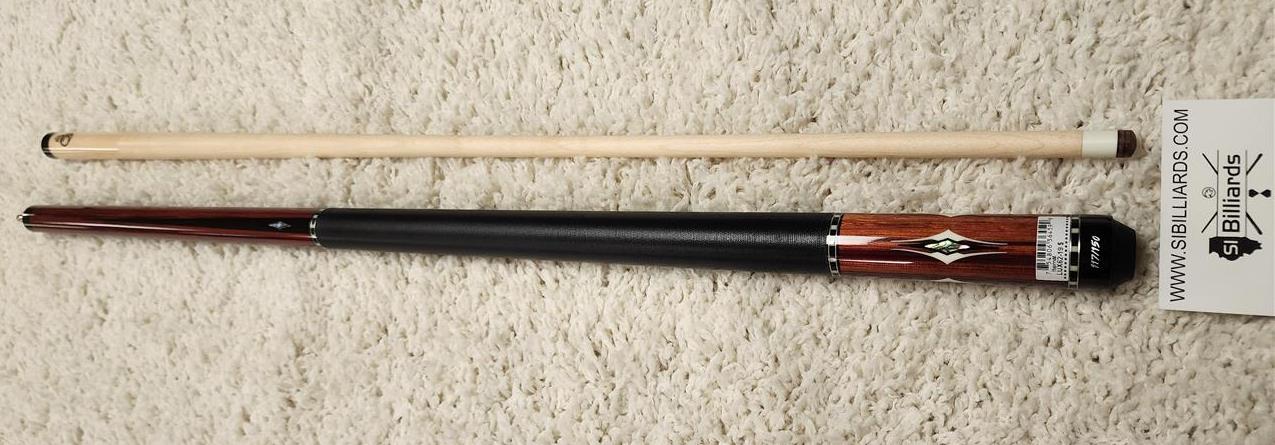 Lucasi LUX 62 Custom Cue Uniloc 11.75MM LTD New, Fast Shipping!