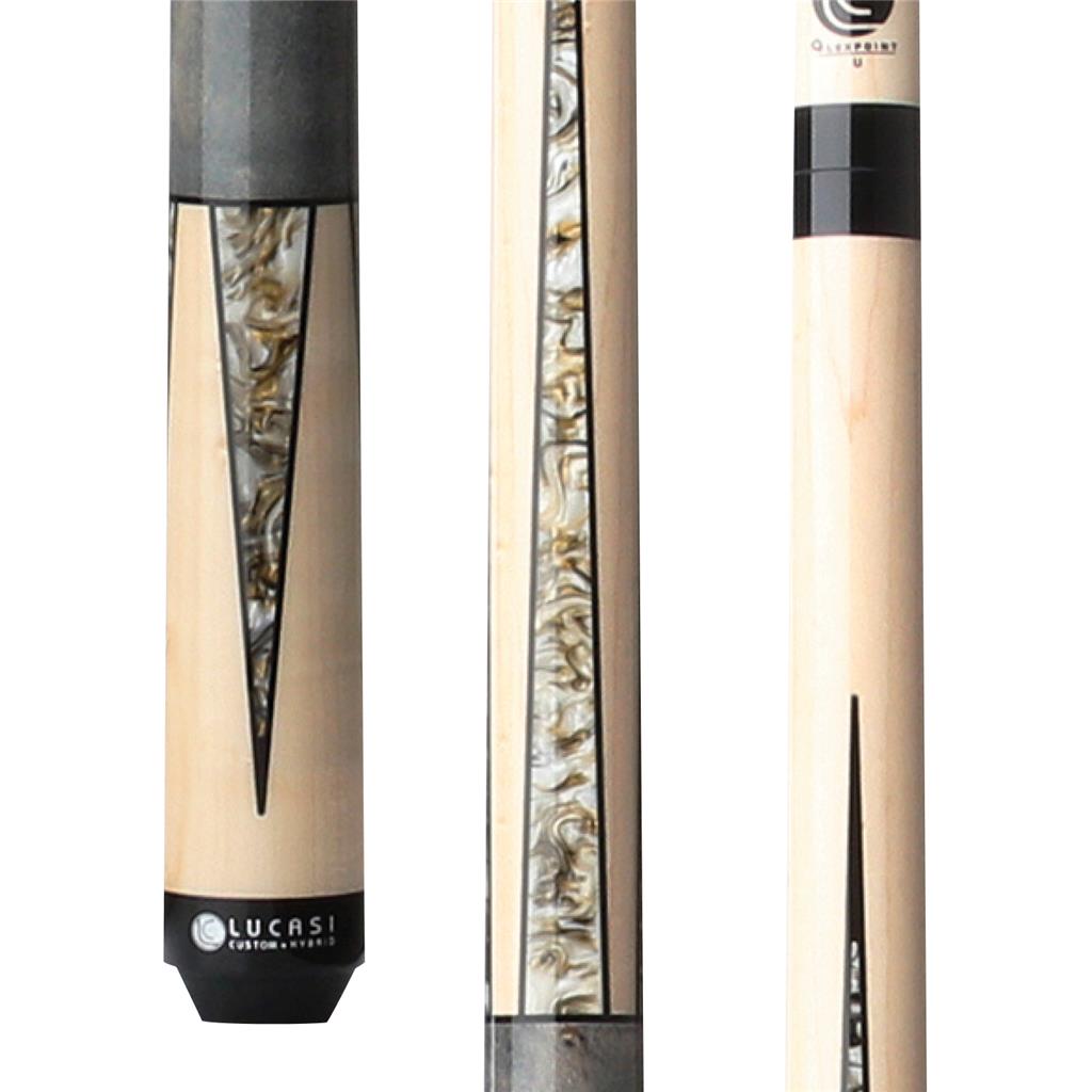 Lucasi LUX 55 Custom Cue Uniloc 12.75mm LTD Only 200 Made New Free Shipping!