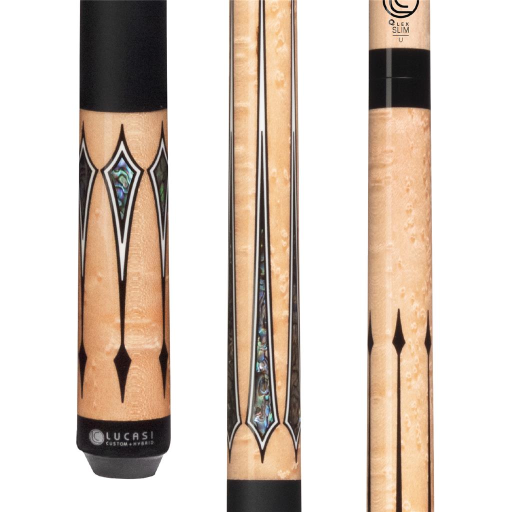 Lucasi LUX 52 Custom Cue Uniloc LTD 11.75mm Shaft! Only 200 Made New!!!