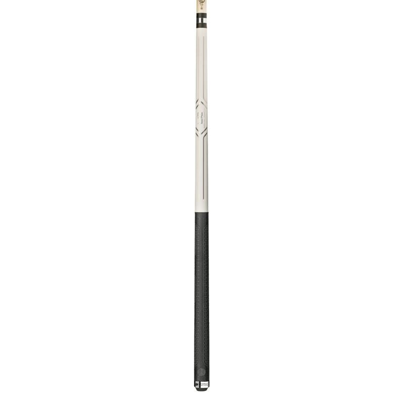 Lucasi Hybrid LHC13 Matte Pearlized White/Metallic Silver Pool/Billiard Cue Stic