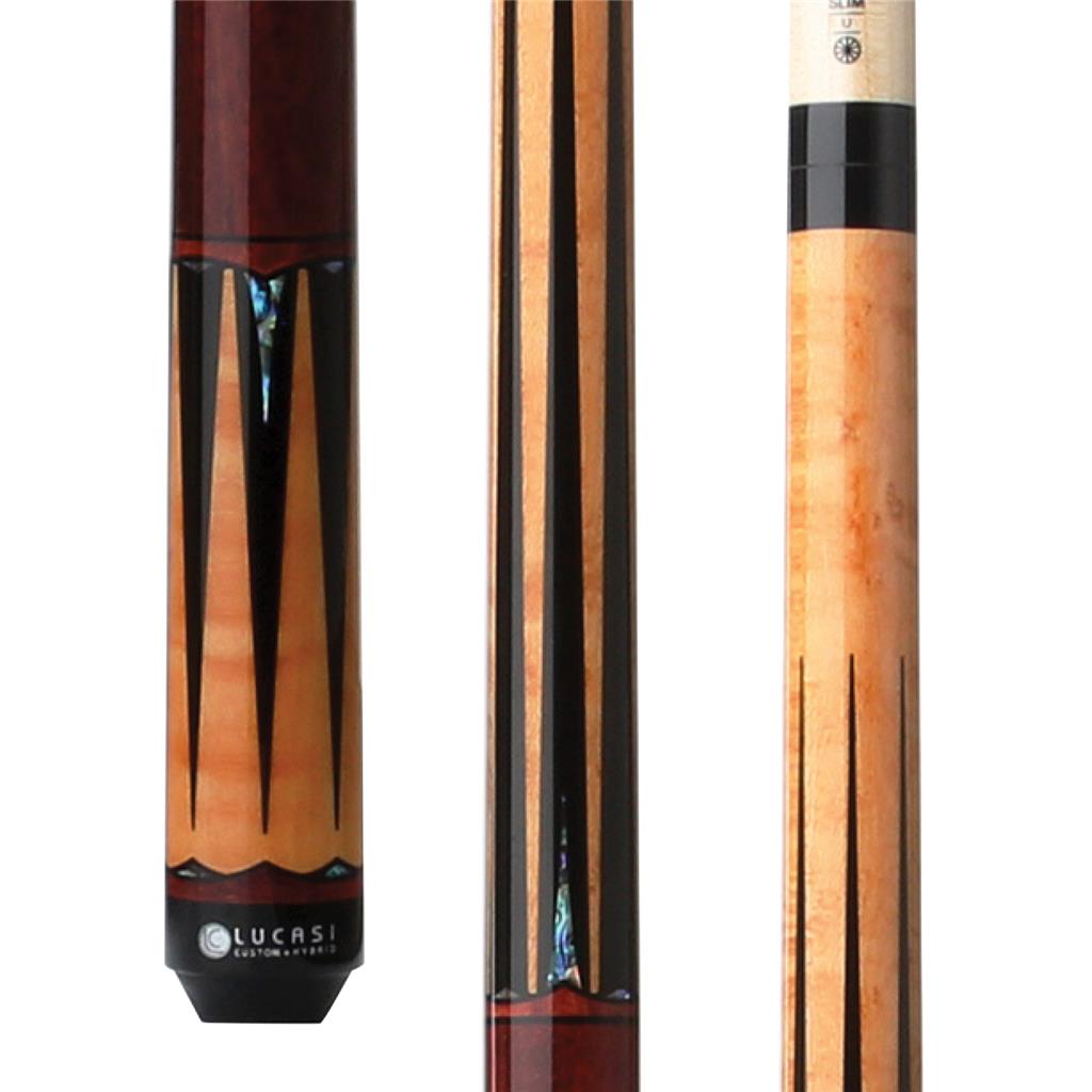 Lucasi LHLE4 Hybrid Billiard Pool Cue Stick LTD Edition Kamui Tip Free Shipping!