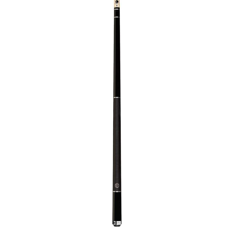 Lucasi Hybrid LHE10 Black Shadow/Silver Rings/Sport Grip Pool/Billiard Cue Stick