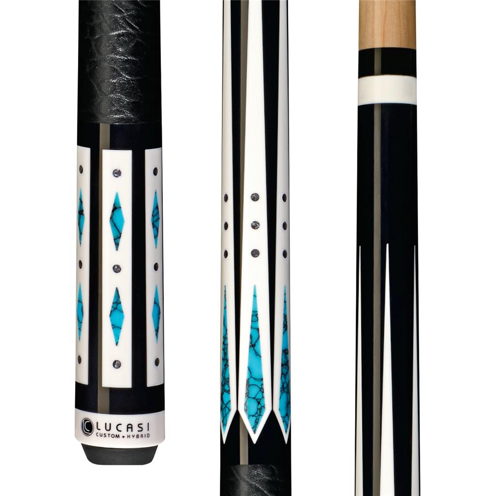 Lucasi Hybrid LHC98 Billiard Pool Cue Stick + 12.75mm Shaft + Uni-loc