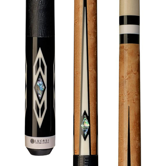 Lucasi Custom LZC24 Solid Hit Zero Flexpoint Low Deflection Technology Pool Cue