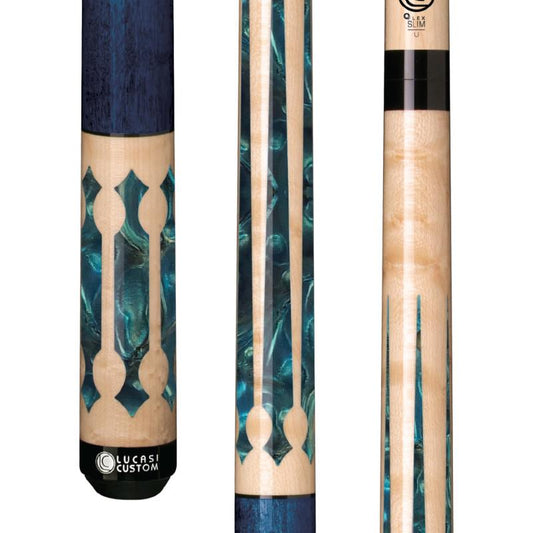 Lucasi Custom LZC22 Billiard Pool Cue Birdseye Maple 11.75mm Zero Flexpoint Shaf