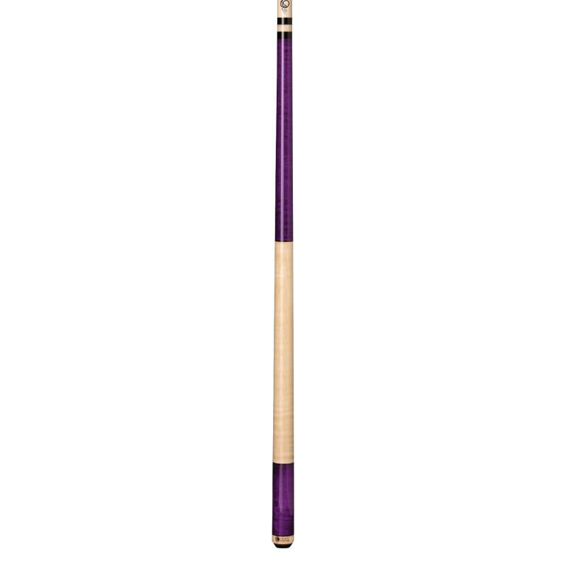 Lucasi LZC6 Custom Billiard Pool Cue Stick Purple Curly Maple 11.75mm Slim Shaft