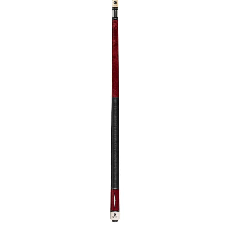 Lucasi Custom LZD1 Red Birdseye MapleImation Bone Diamonds Pool/Billiard Cue