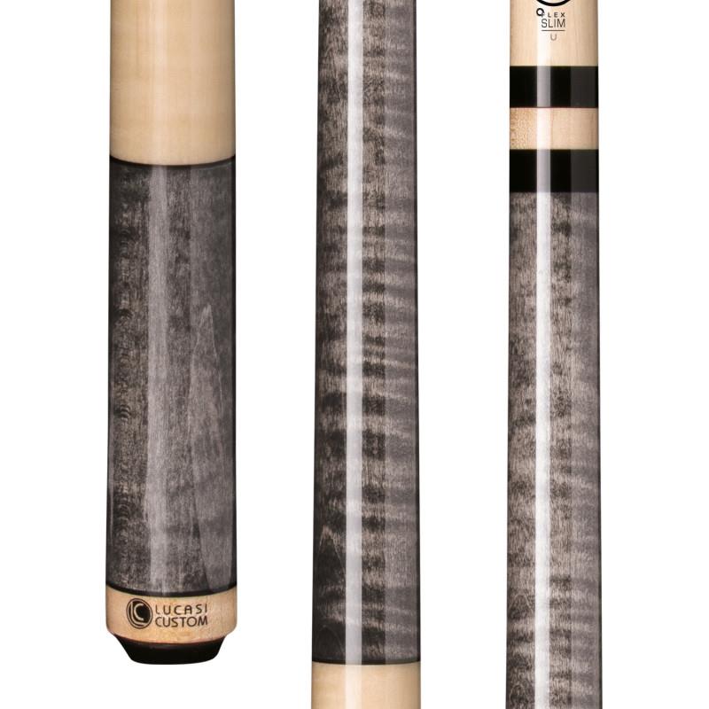 Lucasi Cues LZC5 - Smoke Grey Birdseye and Natural Maple Handle