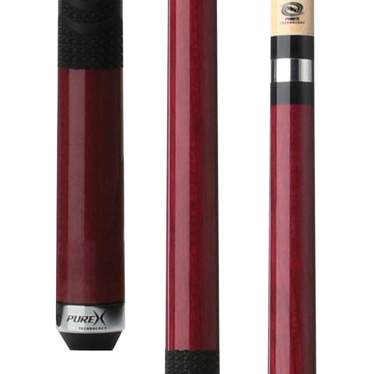 PureX HXTC23 Pool Cue Purple Heart with Low Deflection Shaft