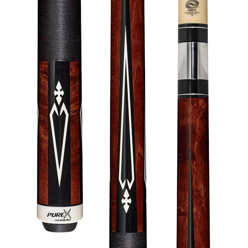 Pure X HXT15 Pool Cue Stick Walnut Stained + Kamui Tip 12.75mm Shaft