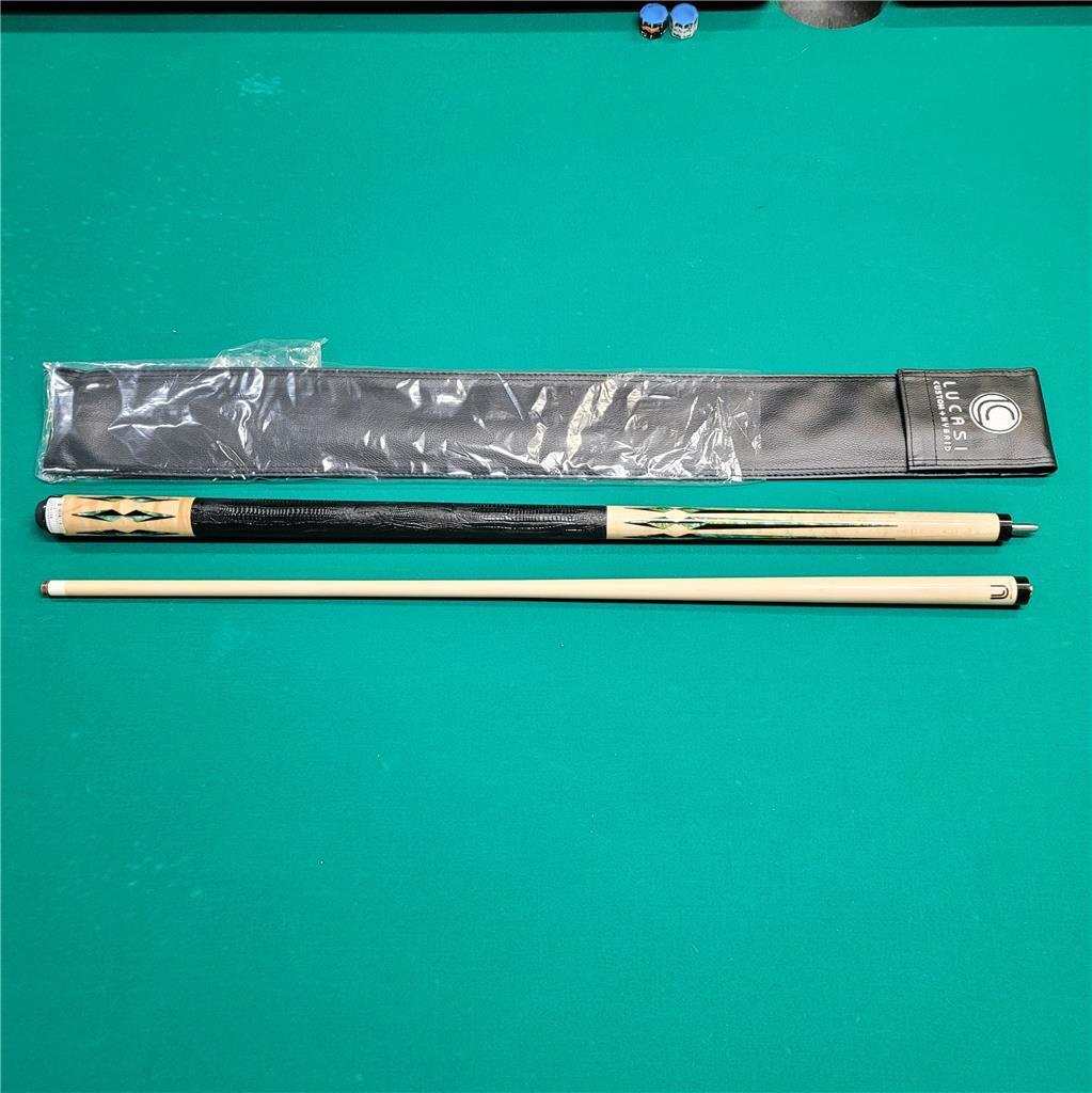 LUCASI LUX 46 CUSTOM CUE UNILOC 11.75MM LTD New, Fast Shipping!