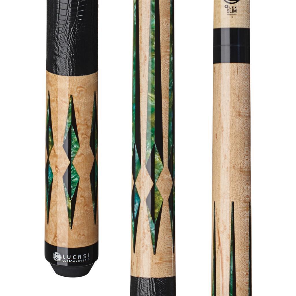 LUCASI LUX 46 CUSTOM CUE UNILOC 11.75MM LTD New, Fast Shipping!